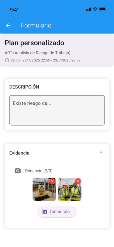 InarcoApp Form